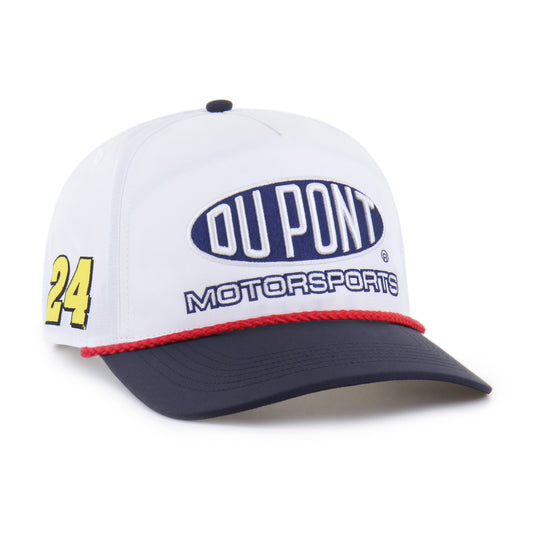 Jeff Gordon #24 DuPont Motorsports '47 Brand White Crown Brrr Rope Hitch Hat