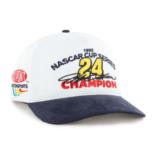 Jeff Gordon #24 1995 NASCAR Cup Champion '47 Brand 2-Tone Corduroy Hitch Hat