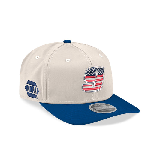 Chase Elliott #9 New Era Stars and Stripes 9SEVENTY SS Cap