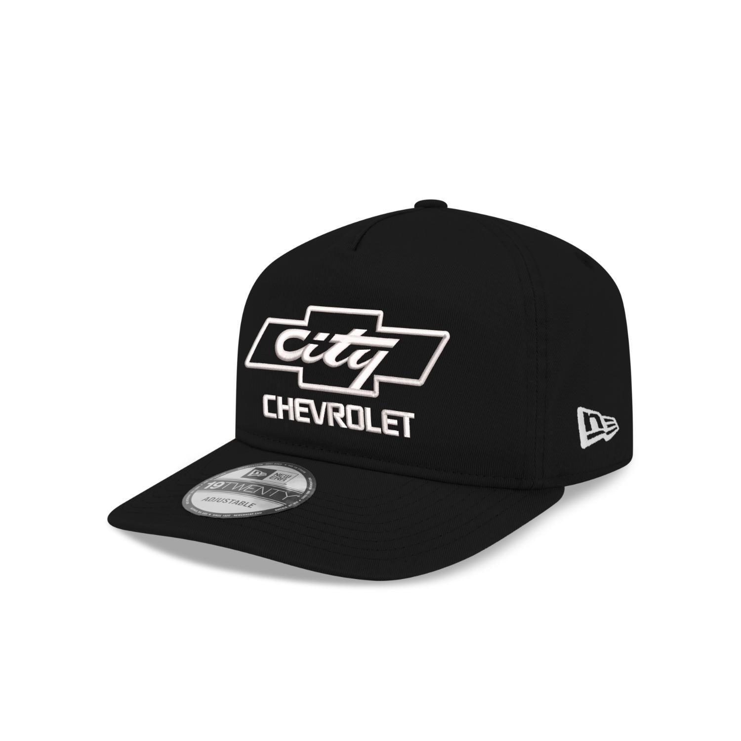 City Chevrolet New Era 19TWENTY Curve Black Cap | Hendrick Motorsports