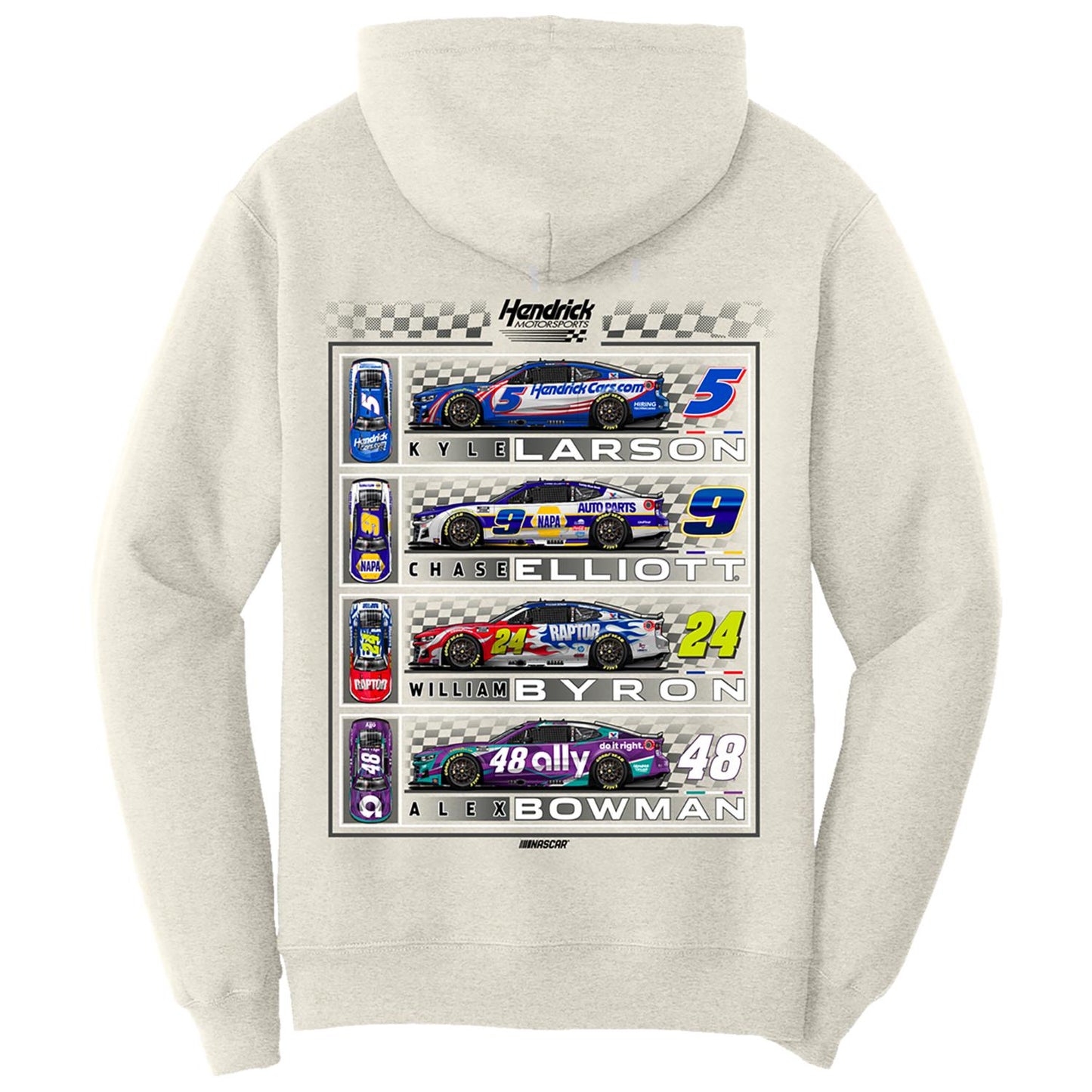 Hendrick Motorsports 2026 4-Car Hoodie