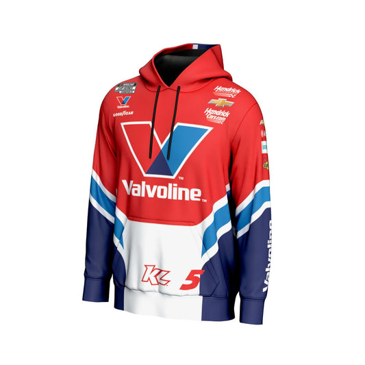 Kyle Larson #5 Valvoline Sublimated Hoodie