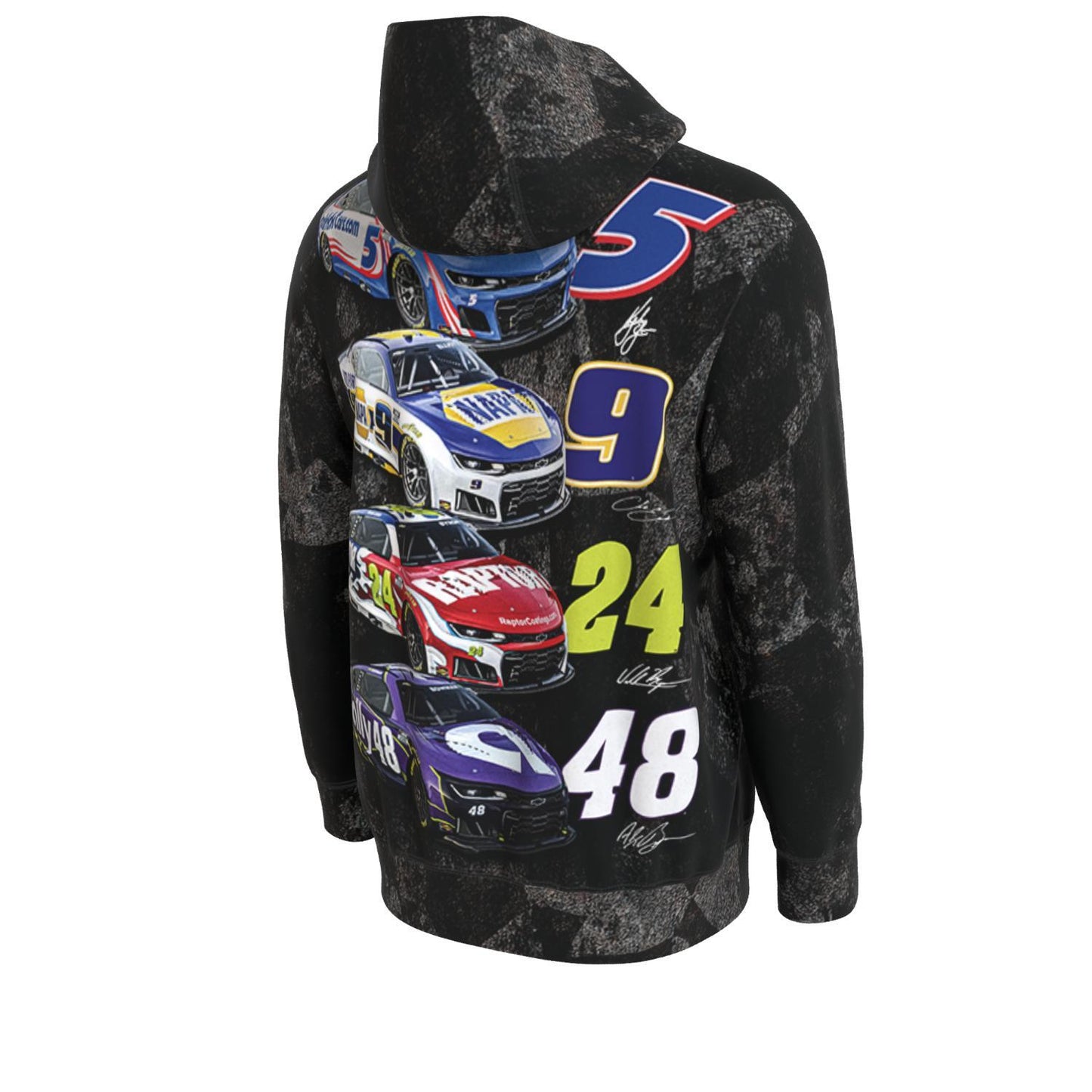 Hendrick Motorsports 4-Car Sublimated Hoodie