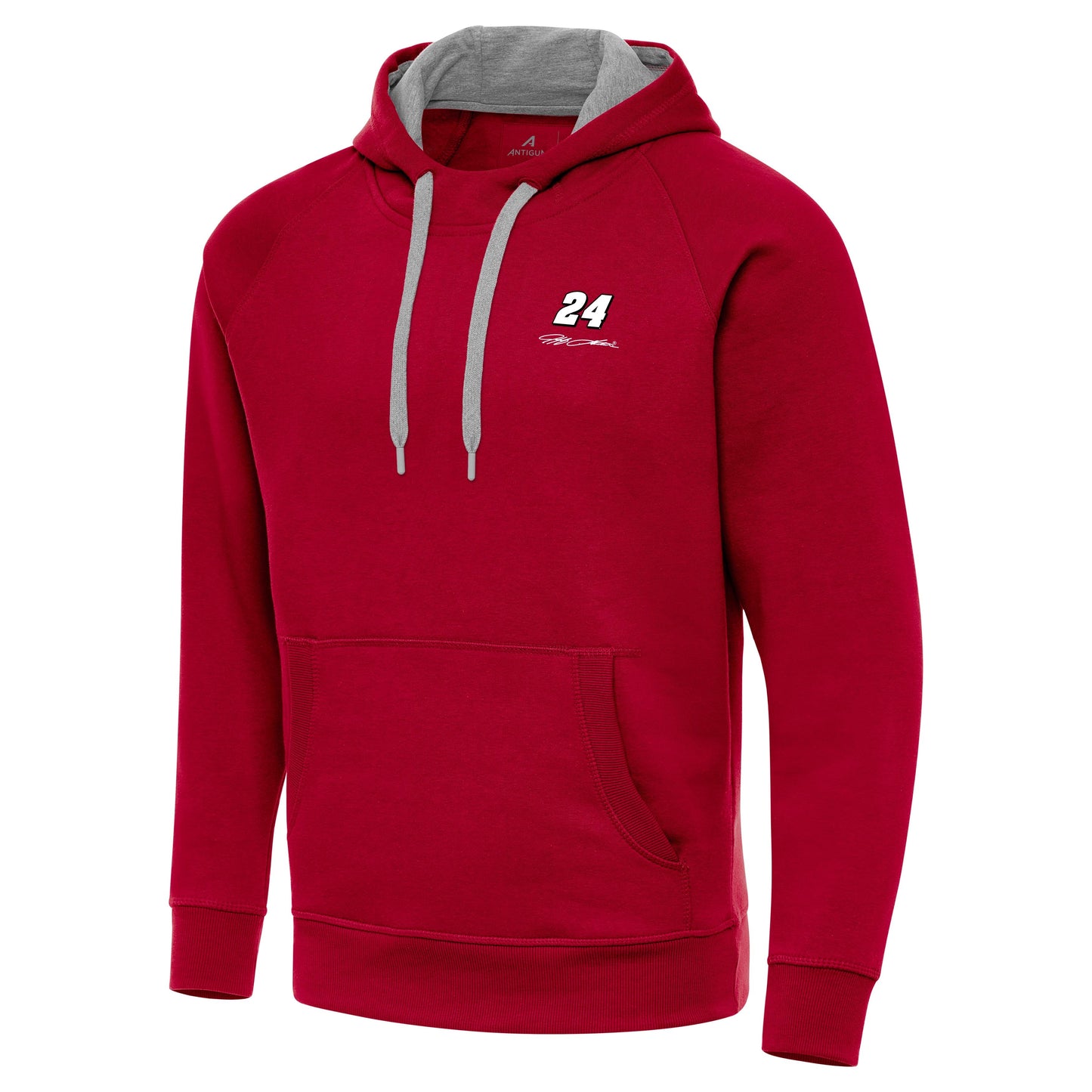 Jeff Gordon #24 Victory Pullover Hoodie - Dark Red