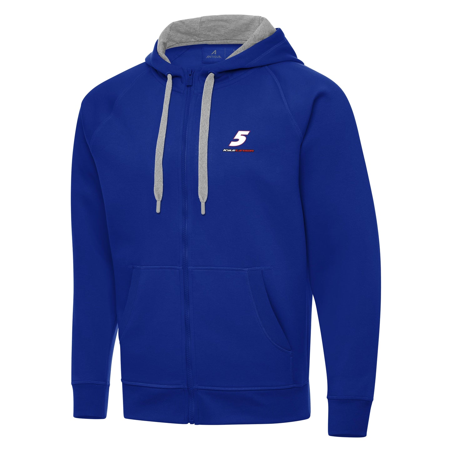Kyle Larson #5 Victory FZ Hoodie - Dark Royal