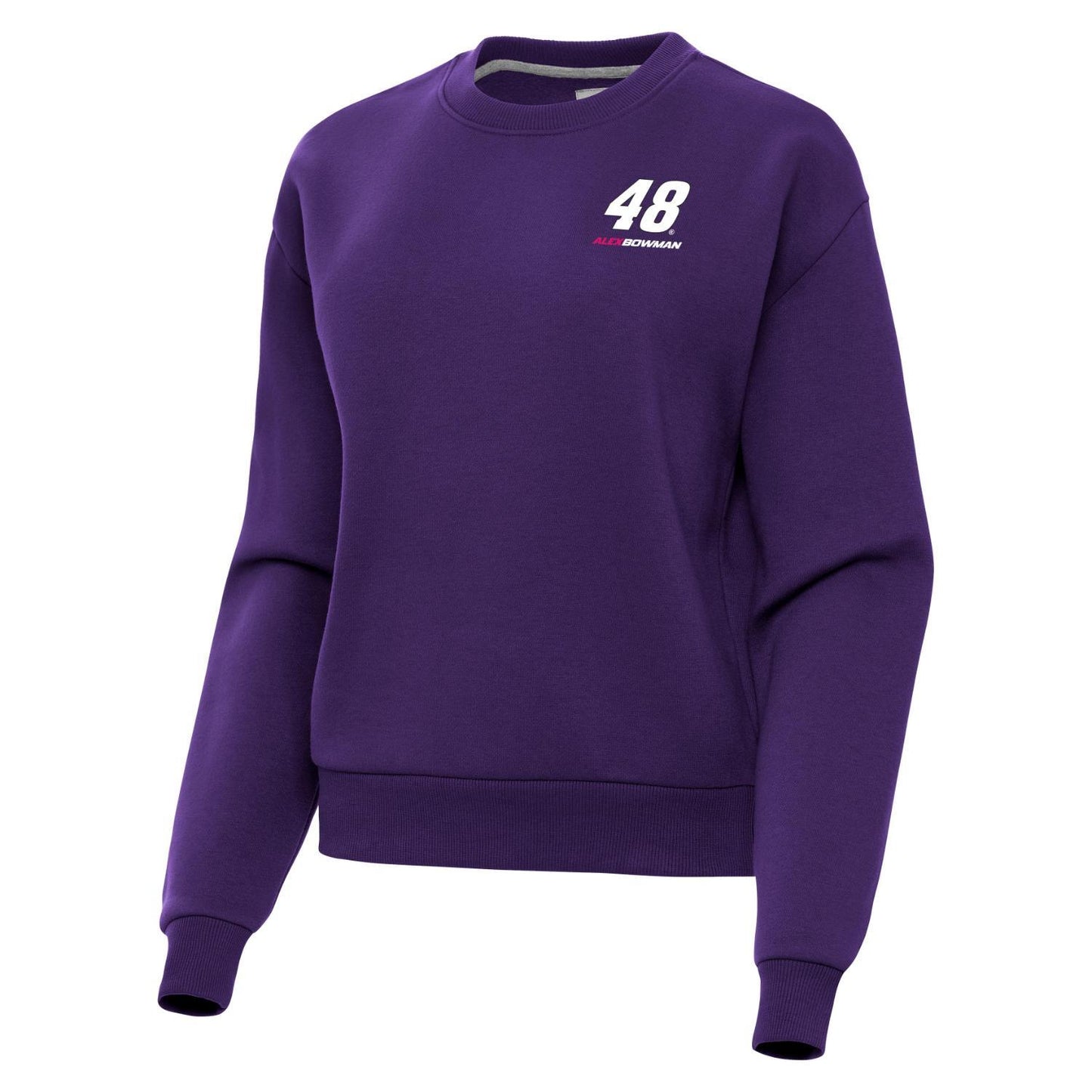 Alex Bowman #48 Women's Victory Crew - Dark Purple