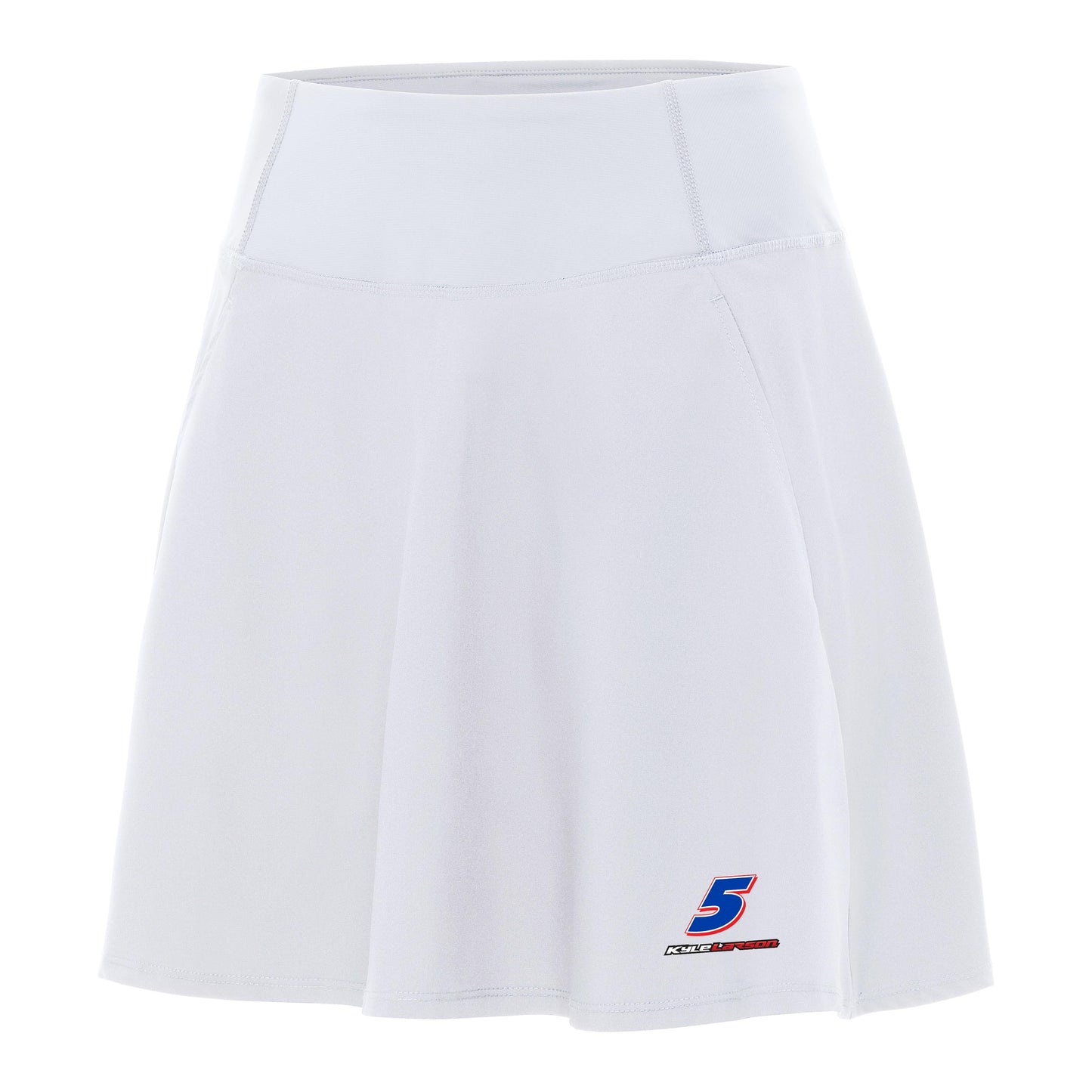 Kyle Larson #5 Chip Skort - White