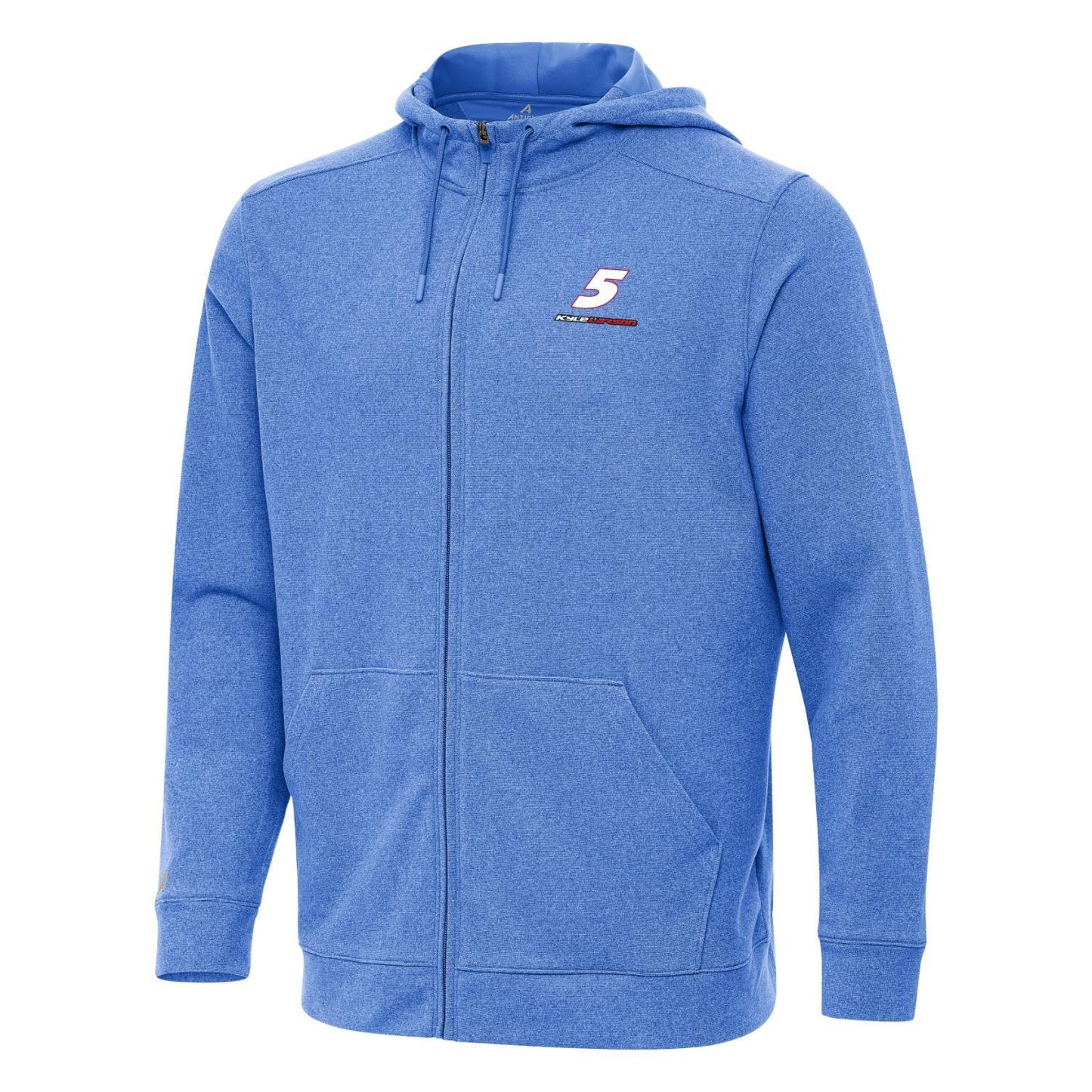 Kyle Larson #5 Effortless FZ Hoodie - Dark Royal Heather