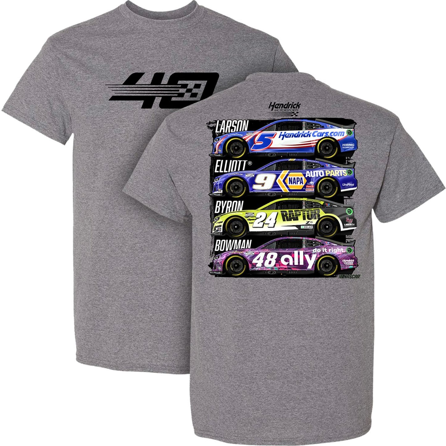 Hendrick Motorsports 4-Car Primary Scheme T-Shirt