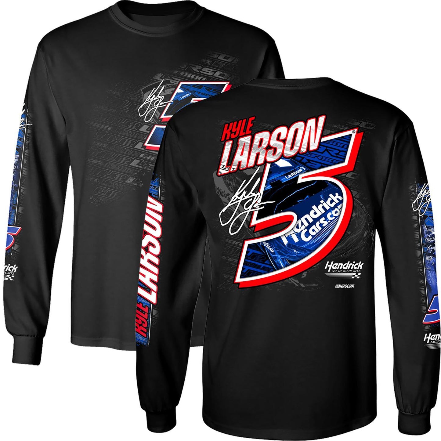 Kyle Larson #5 2025 HendrickCars.com Longsleeve T-shirt