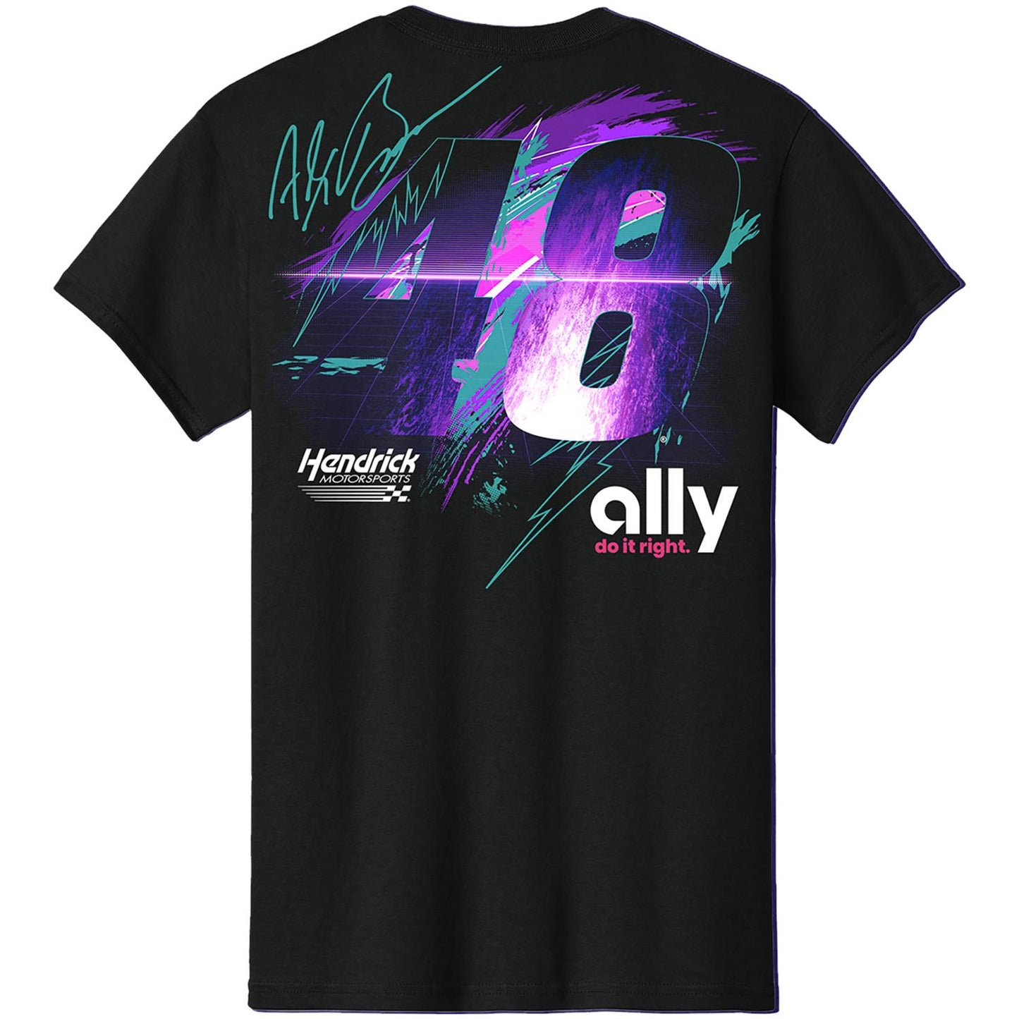 Alex Bowman #48 Ally Flash T-shirt