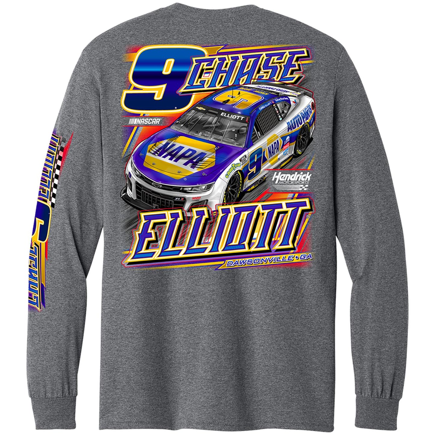 Chase Elliott #9 NAPA Longsleeve T-shirt