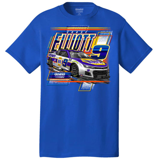 Chase Elliott #9 NAPA Fast Royal Blue T-shirt