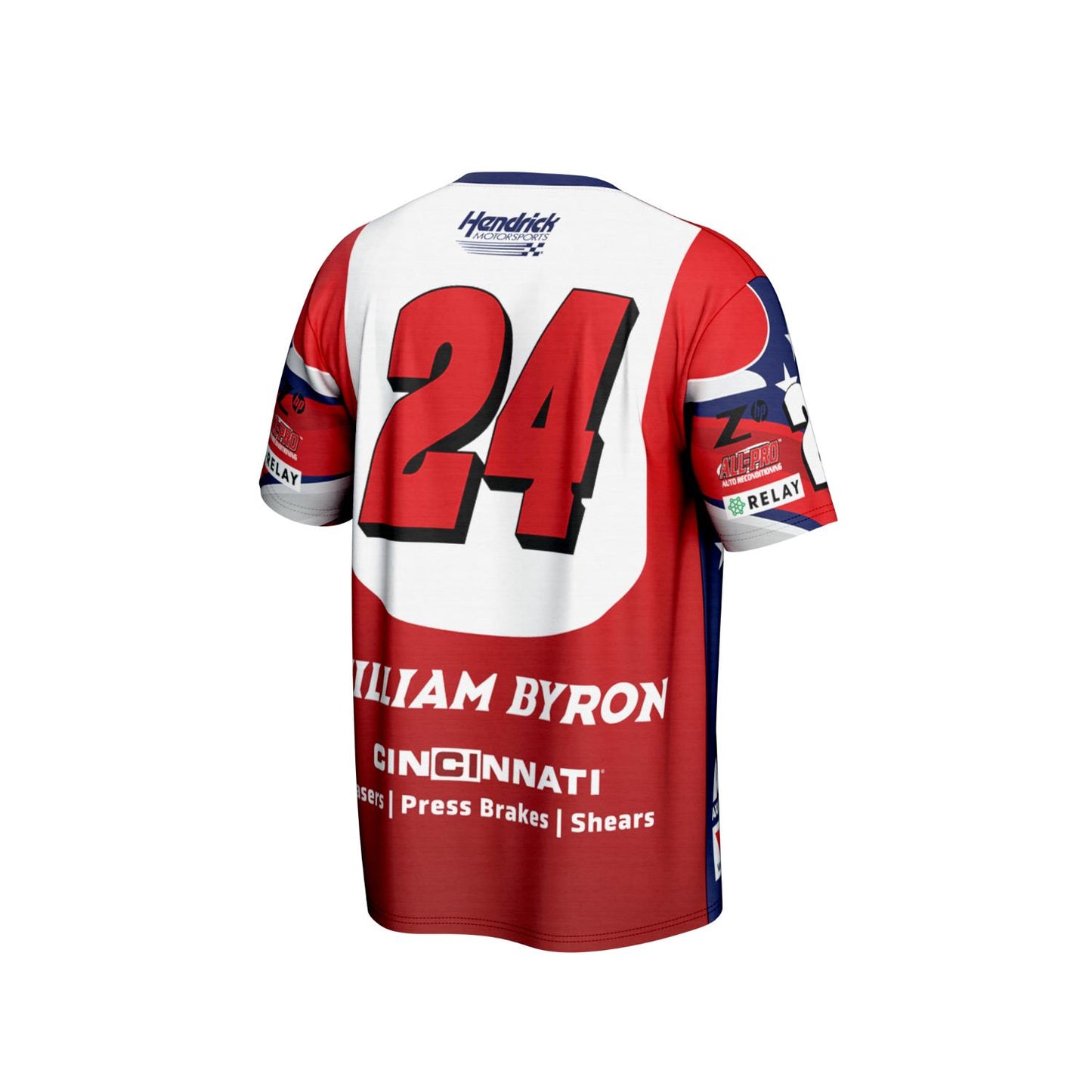 William Byron #24 Cincinnati Sublimated T-shirt