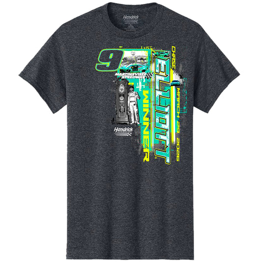 Chase Elliott #9 Unifirst 2026 Martinsville 1 RACE WIN T-shirt