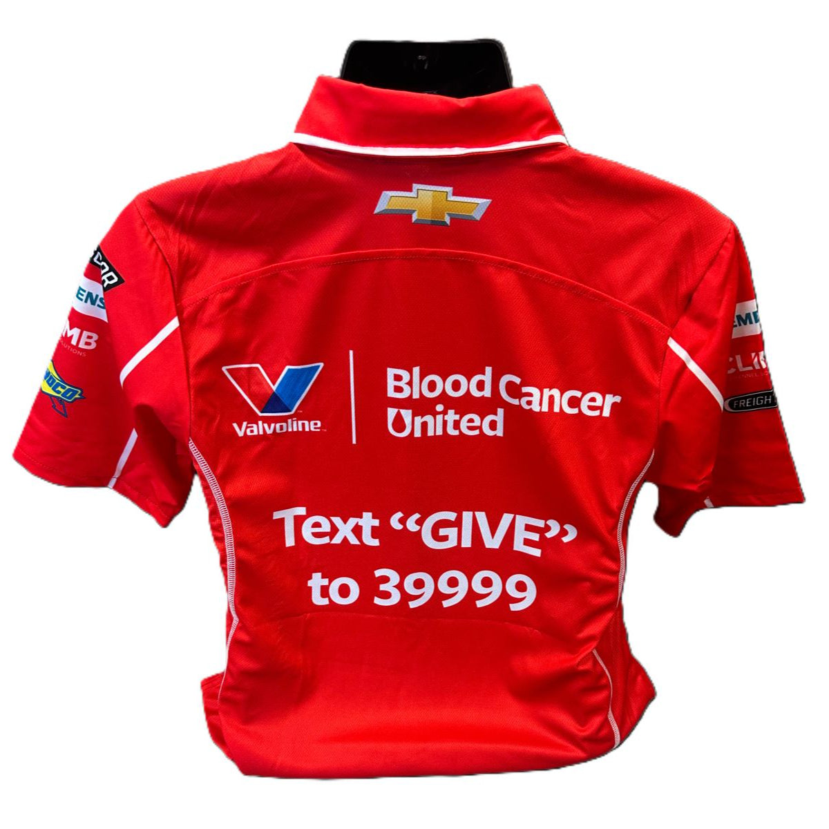 2025 William Byron #24 Valvoline Blood Cancer United Track Shirt