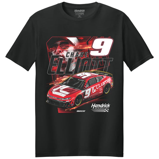 Chase Elliott #9 Llumar Black T-shirt