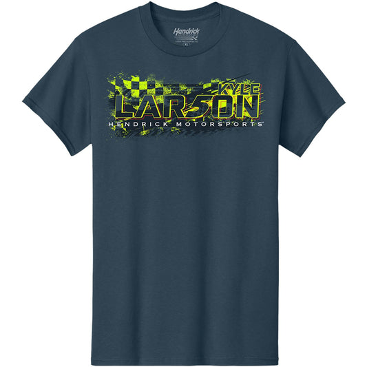 Kyle Larson #5 HendrickCars.com / Valvoline Blue T-shirt