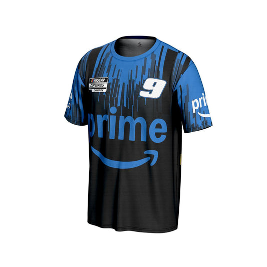 Chase Elliott #9 Amazon Prime Sublimated T-shirt