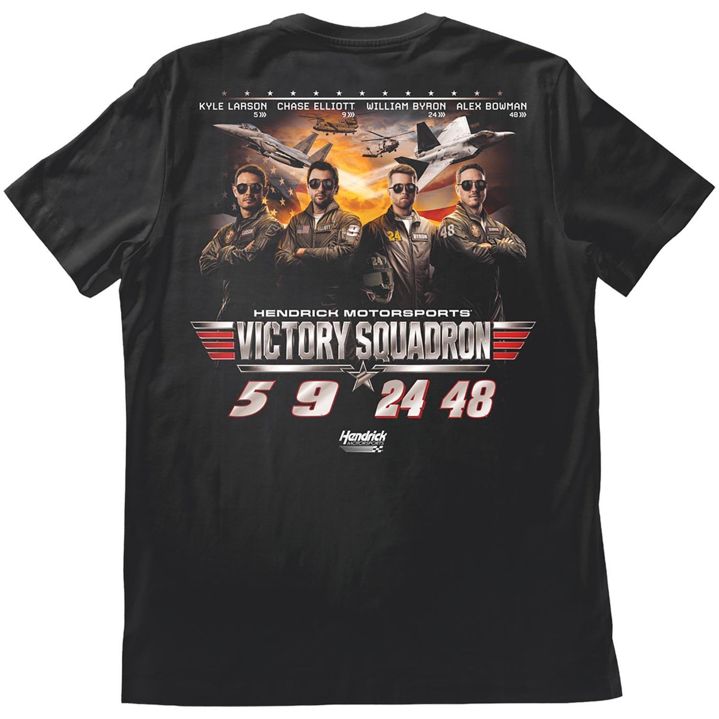 Hendrick Motorsports Victory Squadron 4-Driver T-shirt