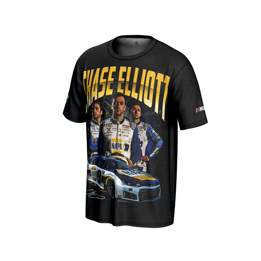 Chase Elliott #9 NAPA Collage Sublimated T-shirt