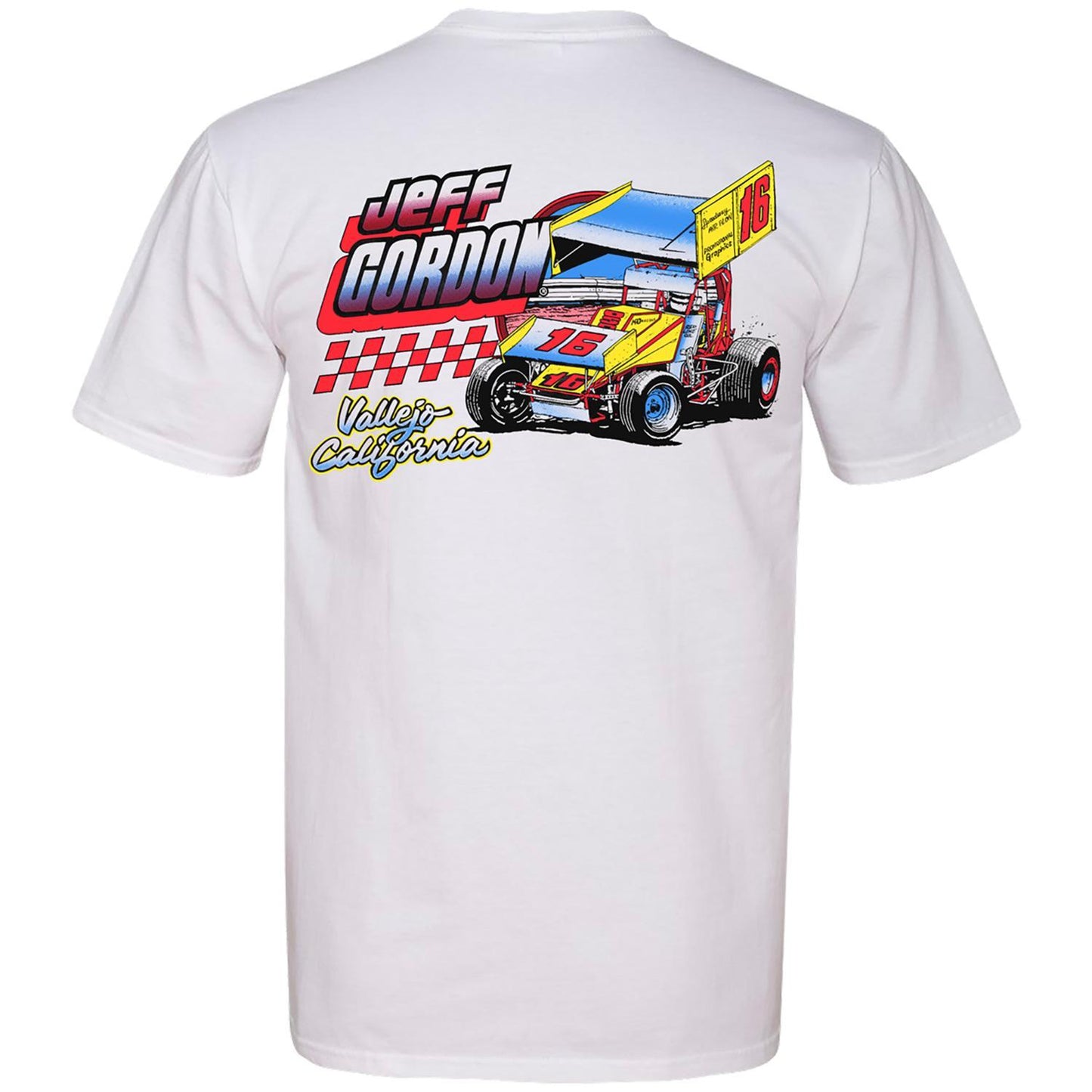 Jeff Gordon Sprint Car Throwback T-shirt
