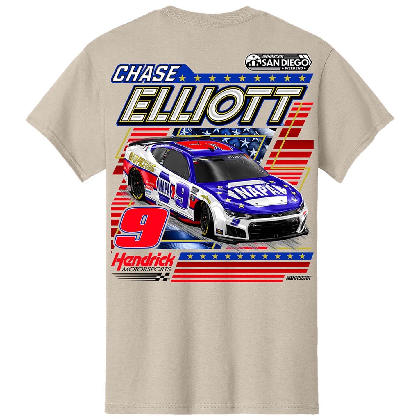 Chase Elliott #9 NAPA San Diego T-shirt