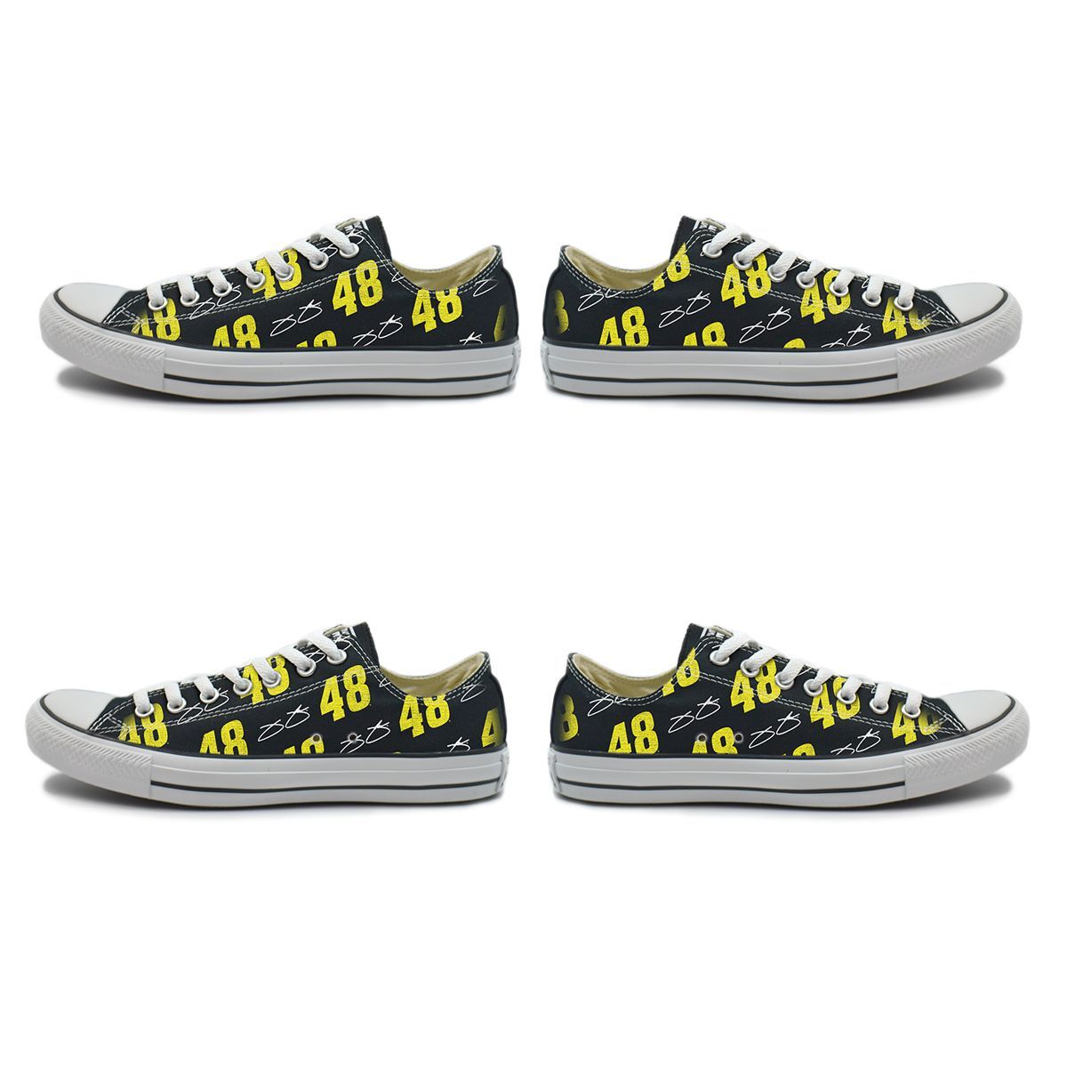 Jimmie Johnson #48 Signature Repeat Converse All-Star Low Tops