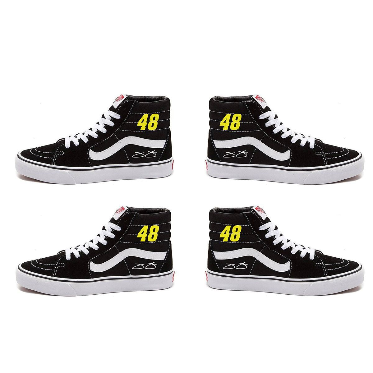 Jimmie Johnson #48 Signature Vans Sk8-Hi Tops