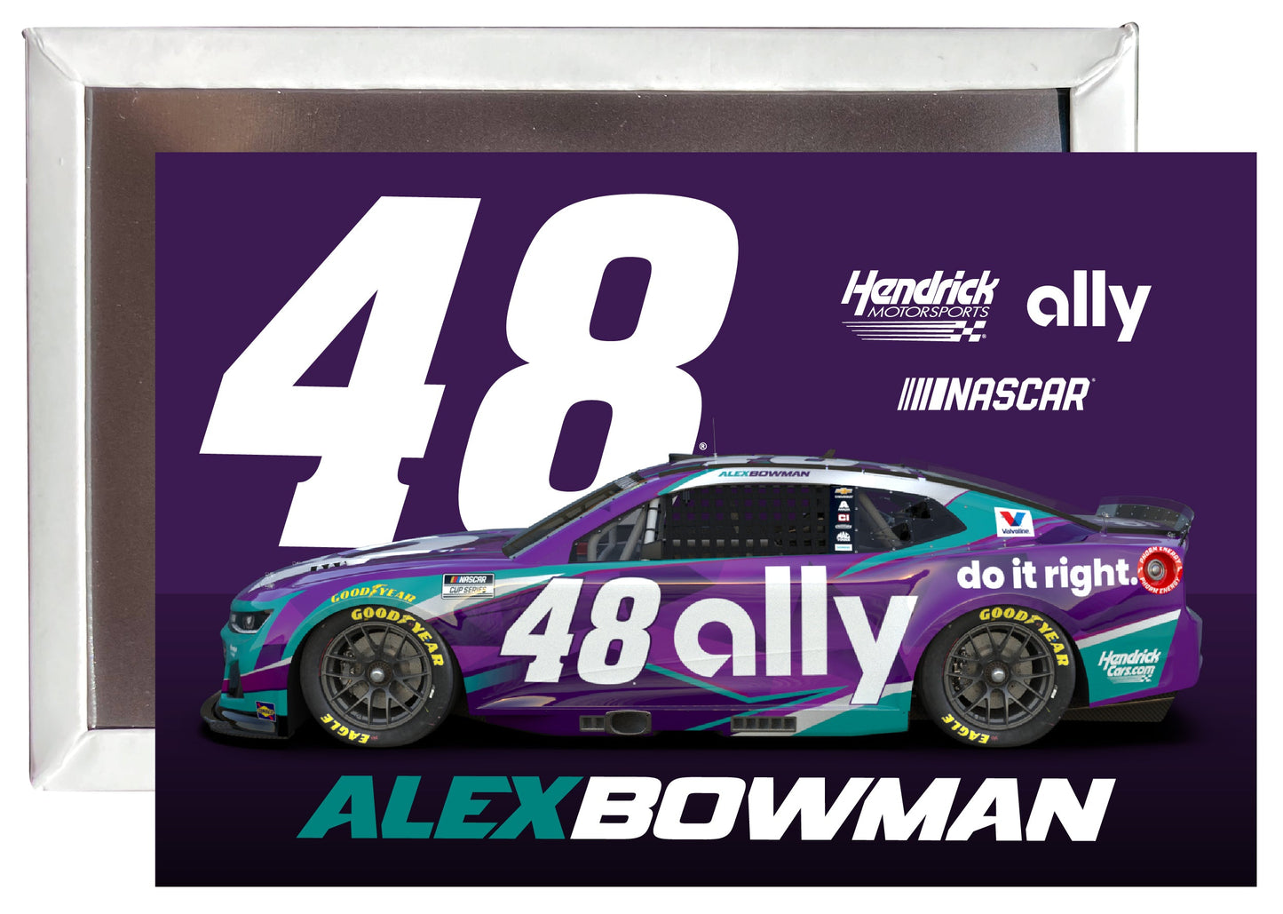 Alex Bowman #48 2x3-Inch Fridge Magnet