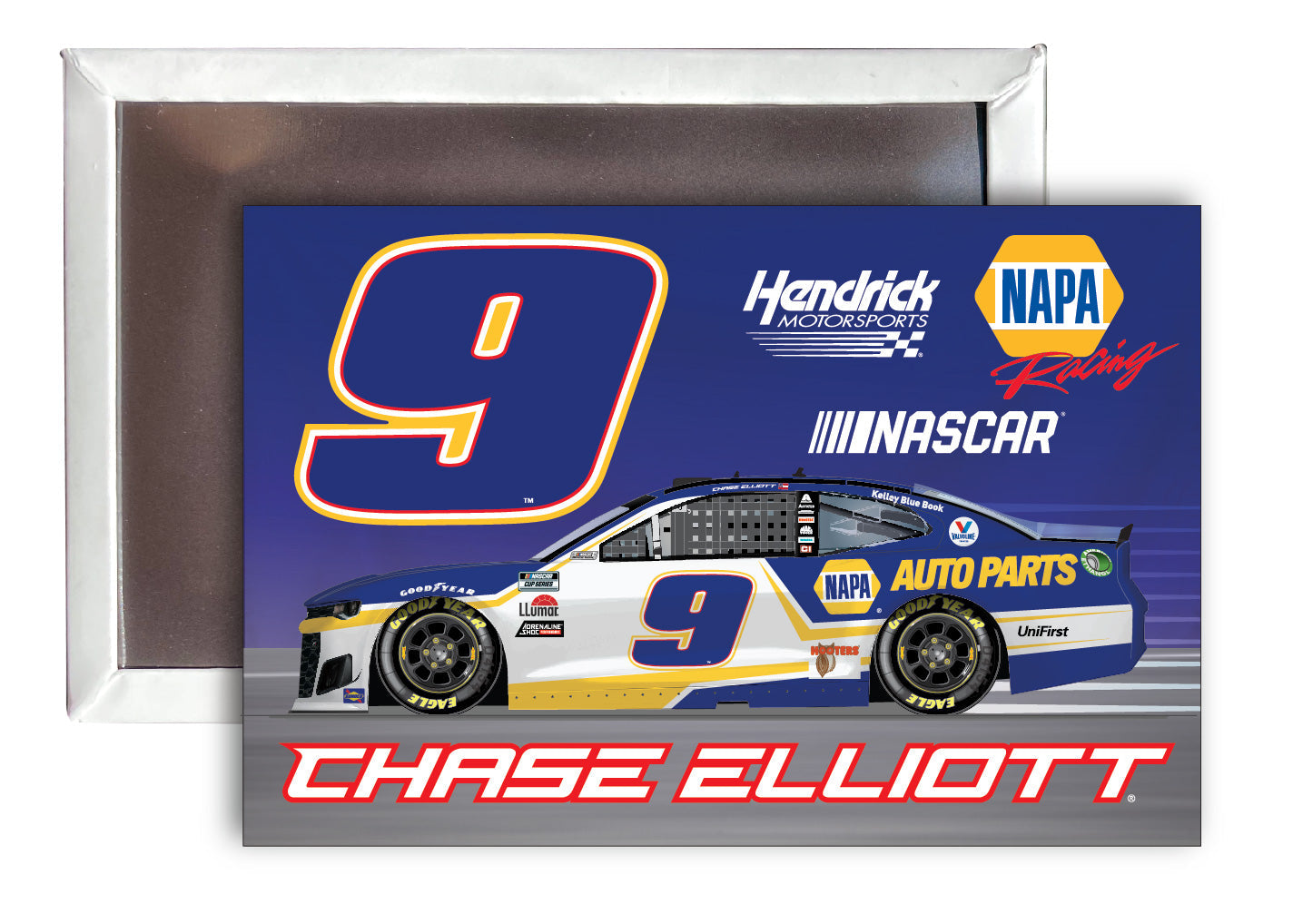 Chase Elliott #9 NASCAR 2x3-Inch Fridge Magnet