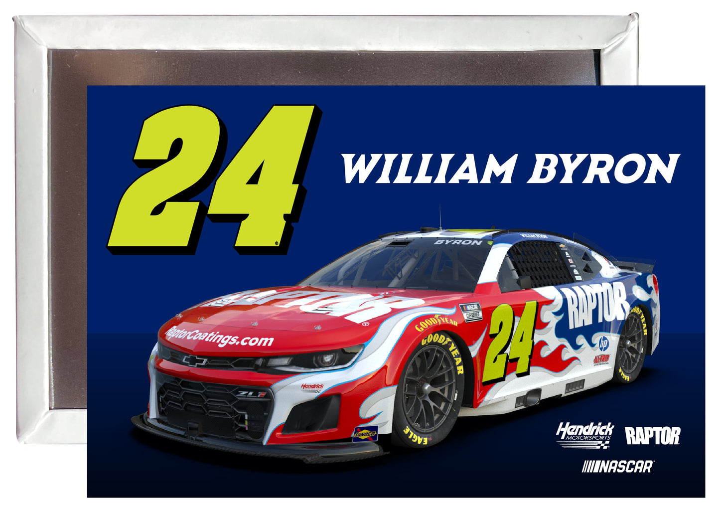William Byron #24 2x3-Inch Fridge Magnet