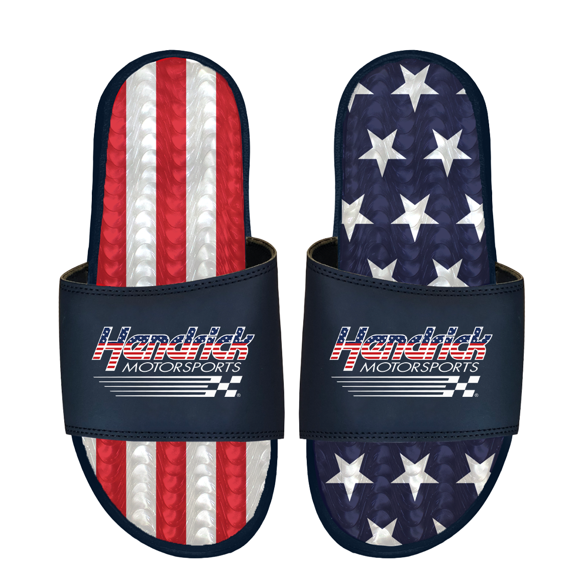 Hendrick Motorsports Americana Gel Slide Sandals
