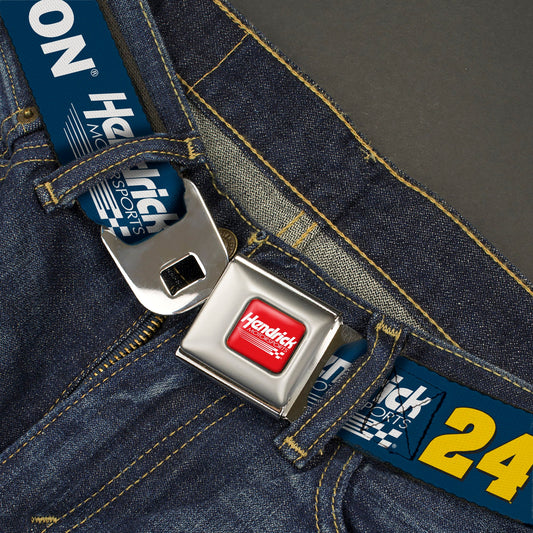 Jeff Gordon #24 Hendrick Motorsports Logo Seatbelt Buckle Belt