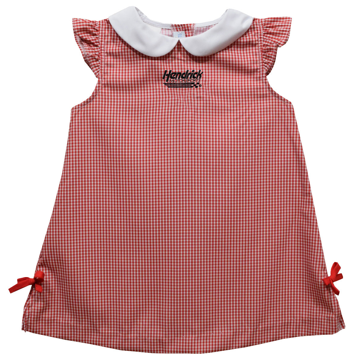 Hendrick Motorsports Vive La Fete Gingham A-Line Dress - Red