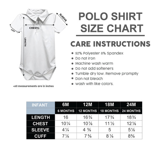 Kyle Larson #5 Vive La Fete Solid Polo Bodysuit - Blue