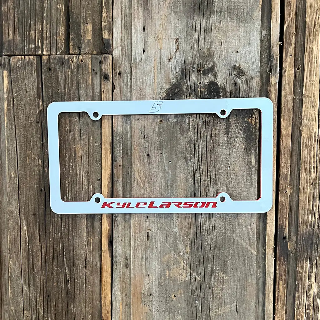 Kyle Larson #5 Car Tag Frame