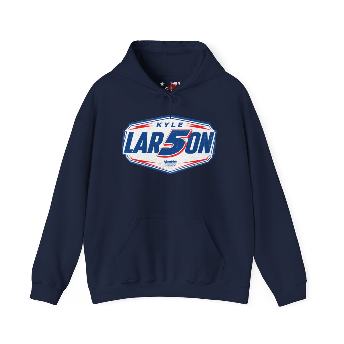 Kyle Larson #5 Shield Badge Hoodie