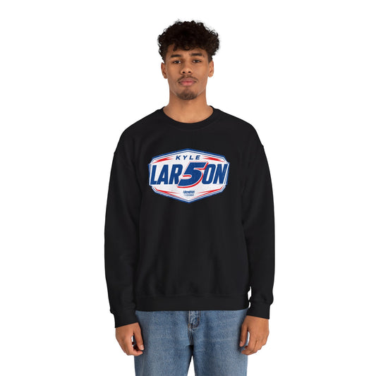 Kyle Larson #5 Shield Fill Crewneck Sweatshirt