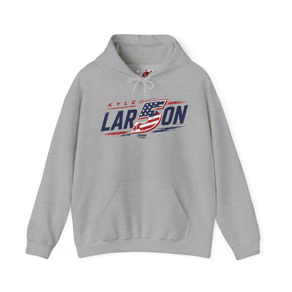 Kyle Larson #5 Americana Flag Racing Hoodie