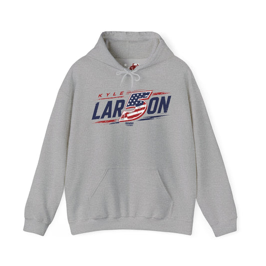 Kyle Larson #5 Americana Flag Racing Hoodie