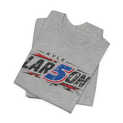 Kyle Larson #5 Speed Slash Distressed T-Shirt