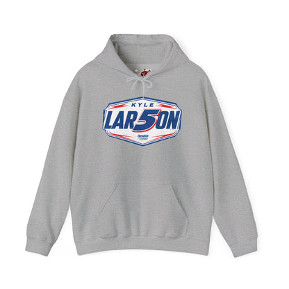Kyle Larson #5 Shield Badge Hoodie