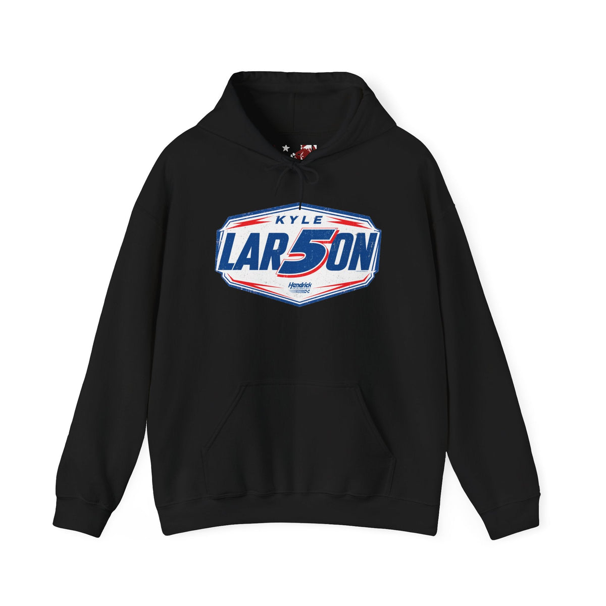 Kyle Larson #5 Shield Badge Hoodie