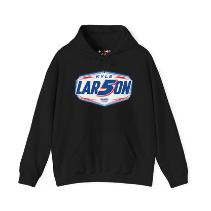Kyle Larson #5 Shield Badge Hoodie