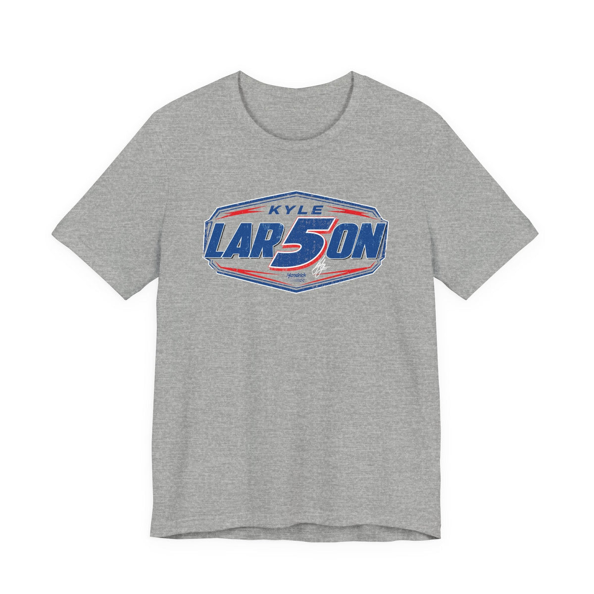 Kyle Larson #5 Dark Shield Signature T-Shirt