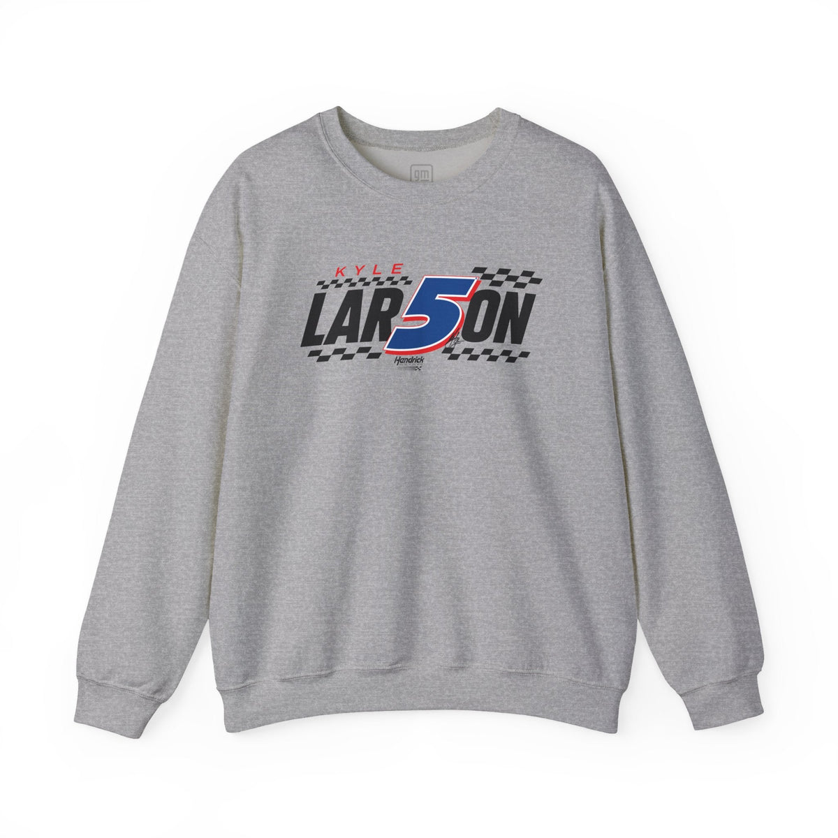 Kyle Larson #5 Checkered Flag Crewneck Sweatshirt