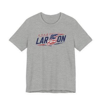 Kyle Larson #5 Americana Flag Racing T-Shirt