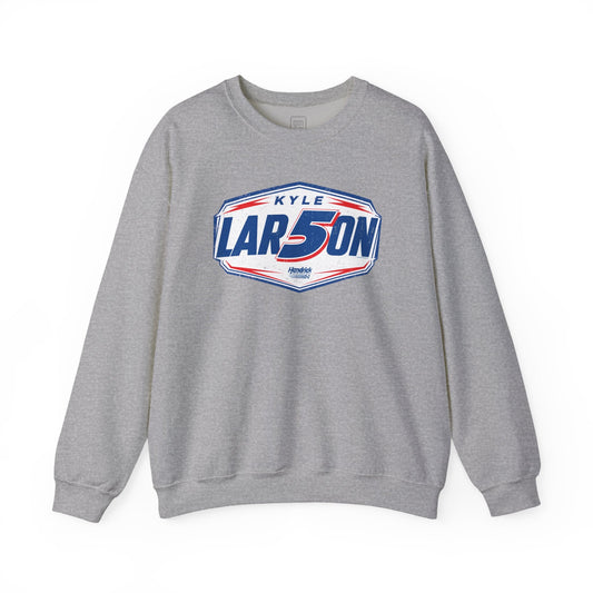 Kyle Larson #5 Shield Fill Crewneck Sweatshirt