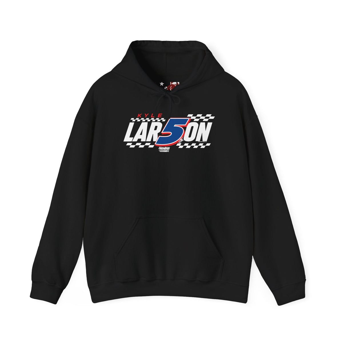 Kyle Larson #5 Checkered Flag Hoodie